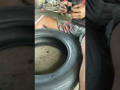 Cara menambal ban luar sobek atau bocor