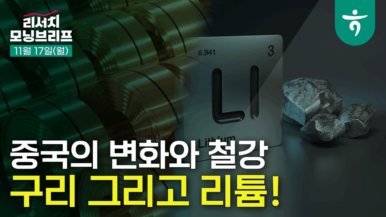 중국의 변화와 철강, 구리 그리고 리튬! l POSCO홀딩스, 현대제철, 풍산, 에코프로비엠 및 엘엔에프 추천 l 25