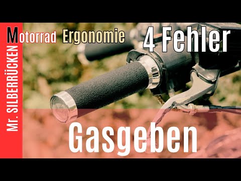 der richtige Griff am Motorradlenker,Gas geben ohne Risiko,