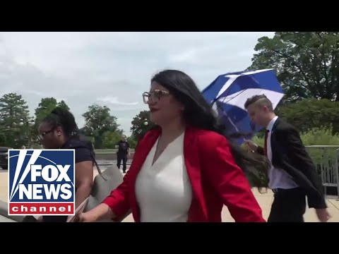 Staffer for Democratic Rep. Tlaib tries to obstruct Fox cameraman