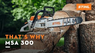 Akumulátorová reťazová píla STIHL MSA 300 C-O