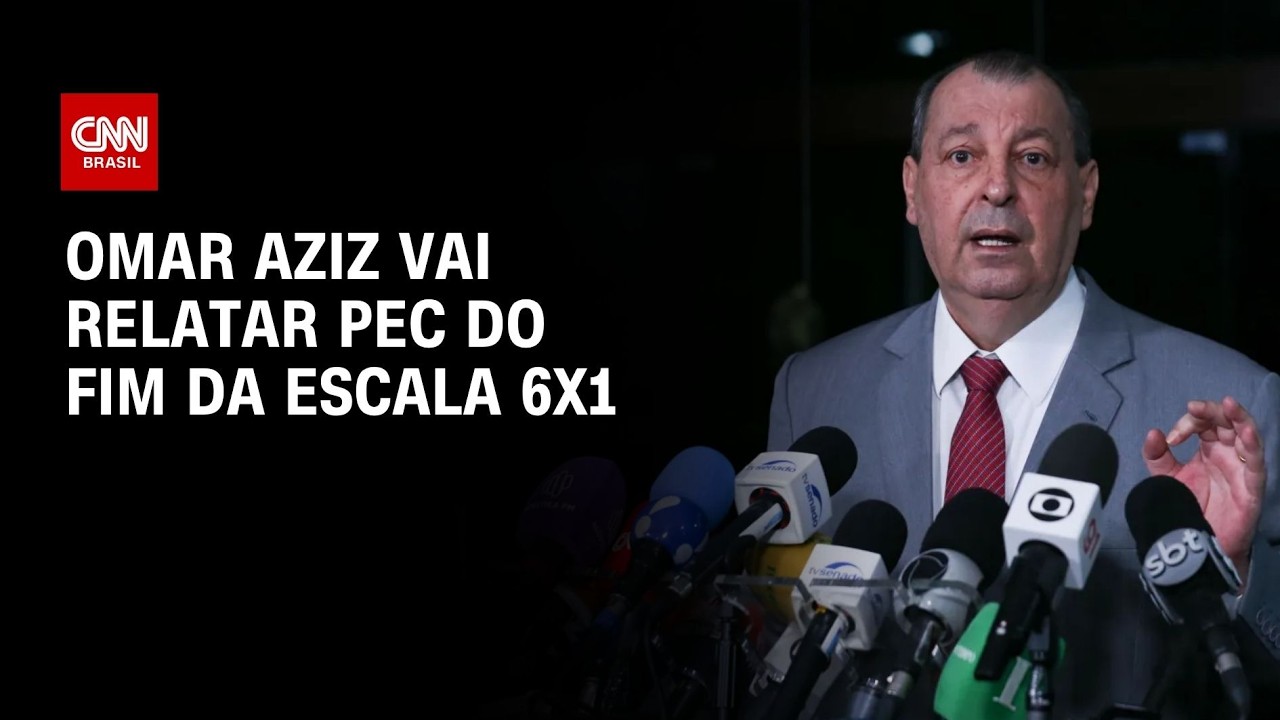 Omar Aziz vai relatar PEC do fim da escala 6x1; veja análise | HORA H