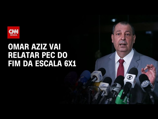 Omar Aziz vai relatar PEC do fim da escala 6x1; veja análise | HORA H