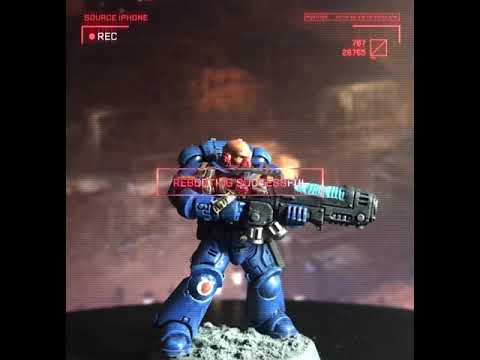 Adeptus Astartes Ultramarines Primaris Hellblaster Sergeant