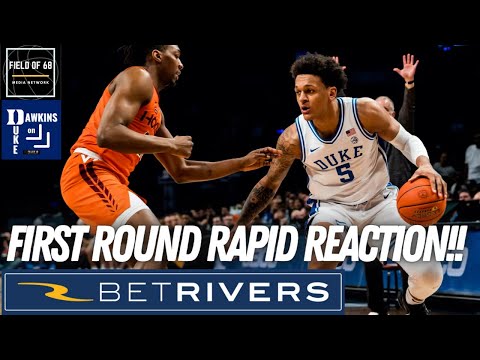 First Round POSTGAME REACTION!! Thoughts on Duke's NCAA tournament opener