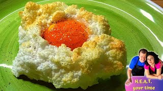 UOVO NUVOLA (anche in friggitrice ad aria) - CLOUD EGG (even in the air fryer)