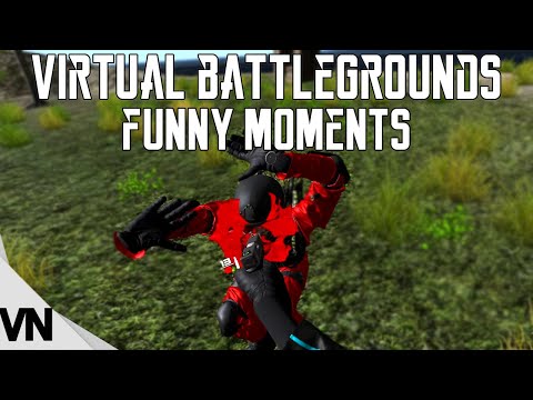 VR Funny Moments/Insane Sniper Shots! (Virtual Battlegrounds) #virtualbattlegrounds #vr #pubg