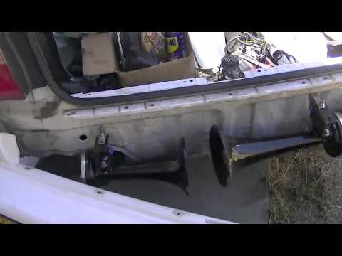 Train Horn on a Honda Accord