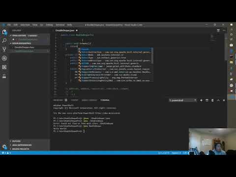 A Simple Java Double Deque Double Deck