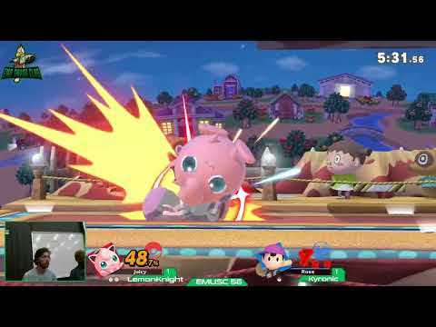 Juicy (Jigglypuff) vs BlackRose (Inkling, Ness) - EMUCS 56 Winners Quarters