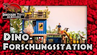 Schleich Große Dino - Forschungsstation - 41462 Unboxing & Review Deutsch / German