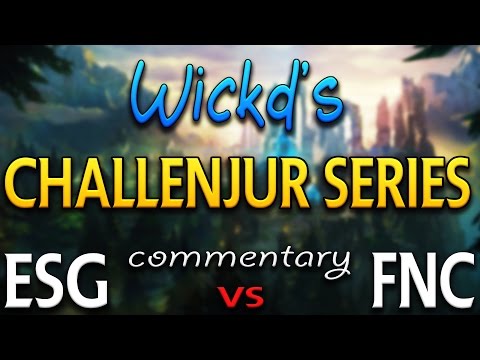 FNATIC ACADEMY vs ESG - CRAZY BARON STEALS - Wickd - EU Challenger Series