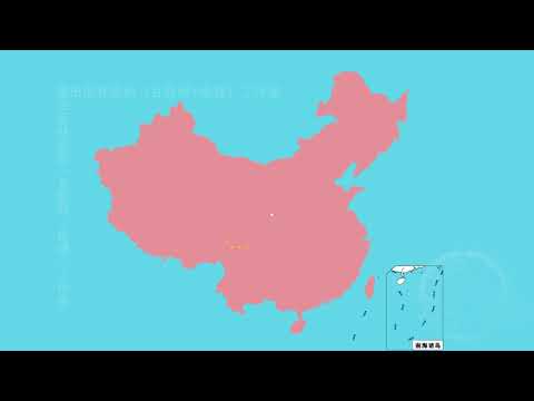 中國氣候分佈圖