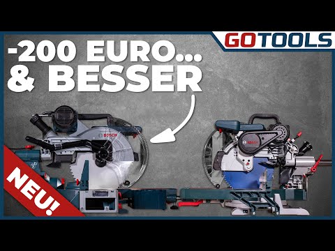 Bosch überrascht mit dieser Kappsäge! Top Leistung für wenig Geld