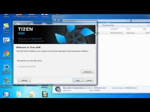 comment installer tizen