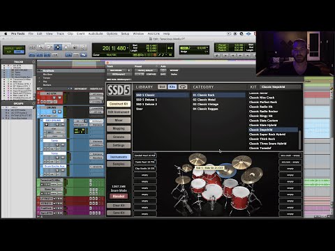 Programming Natural Sounding Drums with Steven Slate Drums 5 - in the style of Tenacious D