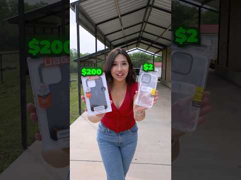 $2 vs $200 iPhone Case 📲