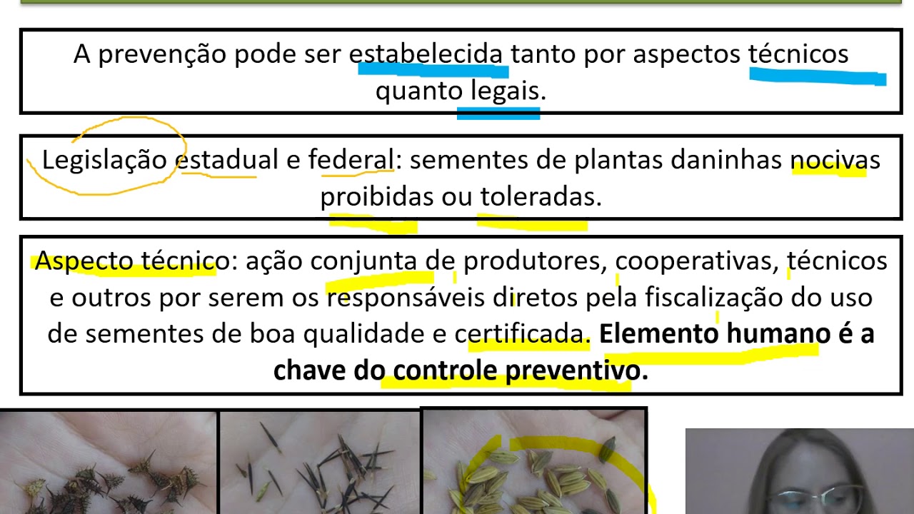 Introdução aos métodos de controle de plantas daninhas e controle preventivo