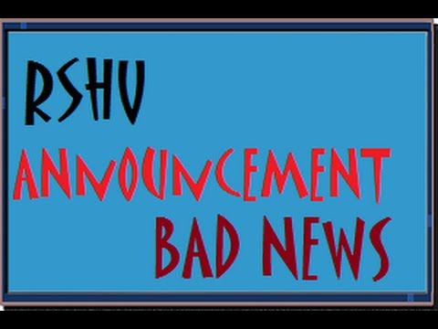 Attention Subs The RshU Clan got some bad news