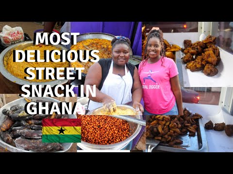 A DAY IN THE LIFE OF SELLING POPULAR AFRICAN STREET SNACK | GHANA FOOD | AFRICAN FOOD RECIPES