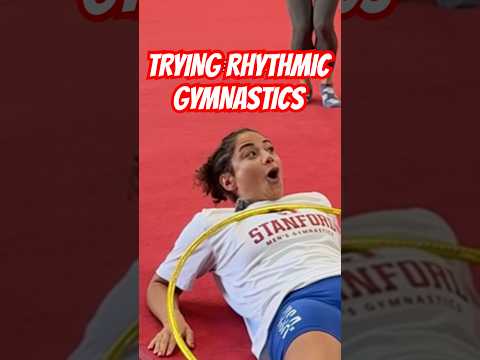 Is this the hardest sport 🤔 #gymnast #olympics #rhythmicgymnastics #sports #olympic #fail