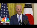 Biden Laughs Off Question About UFOs At Press Conference