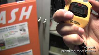 Cal Poly FLASH Video Tutorial - Equipment Familiarization: Stop Watches
