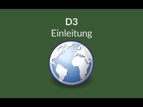 d3 - Einleitung (ein Balkendiagramm erstellen)