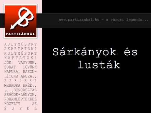 Partizánbál 266 - Sárkányok és lusták