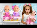 Sasha y la buena niñera Historia divertida con bebé para niños Sasha y la buena niñera Historia divertida con bebé para niños