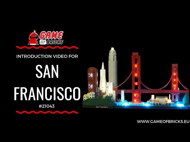 Vídeo relacionado con GEAMENT Conjunto de Luces LED por Architecture San Francisco - Compatible con Lego 21043 de Bloques de construcción (Juego Modelo no Incluido)