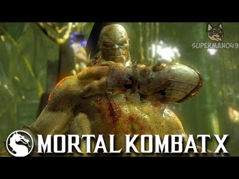 TEABAGGER GETS DESTROYED BY GORO! - Mortal Kombat X: "Goro" Gameplay