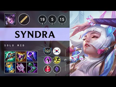 Syndra Mid vs Irelia - KR Challenger Patch 25.05