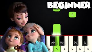 All Is Found - Frozen 2  BEGINNER PIANO TUTORIAL +