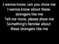 Tarzan- Strangers like me Lyrics