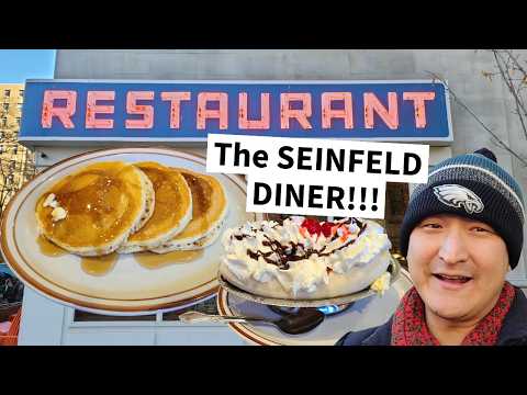 Trying the SEINFELD Diner! Is Tom's Restaurant Good or a TOURIST TRAP?