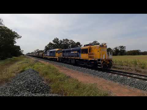 48144 & 8183 at Carlachy NSW.  Tue 18th Oct 2022