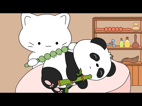 full body massage (ASMR animation)