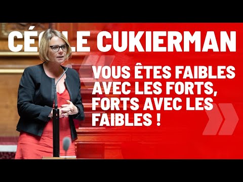 Cécile Cukierman recarde le gouvernement sur la fraude fiscale !