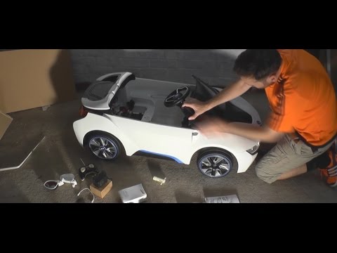 YouTube video about: How to charge bmw i8 concept toy car?