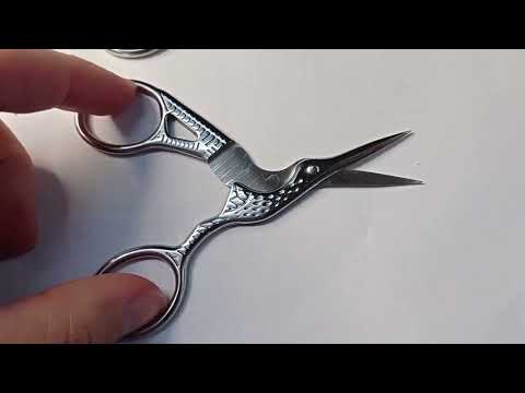 TESOURA BEIJA FLOR PRATA