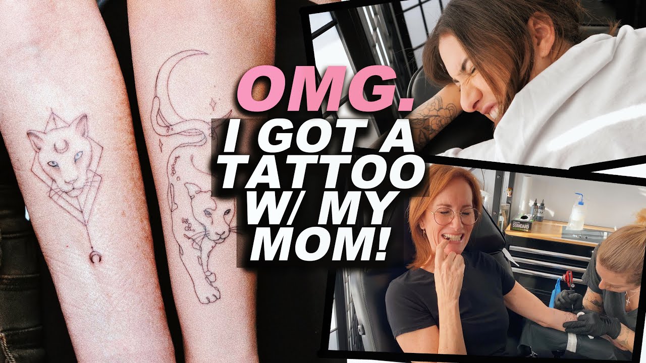 I GOT A TATTOO WITH MY MOM! OMG. 🐆| Jamie Paige