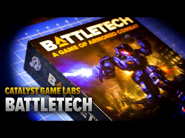 Vídeo relacionado con BattleTech Game of Armored Combat 40th Anniversary by Catalyst Game Labs, Strategy Board Game, for 2 Players and Ages 14+