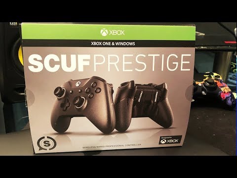 SCUF XBOX PRESTIGE CONTROLLER! Unboxing & Review. Best Xbox Controller On The Market? Video