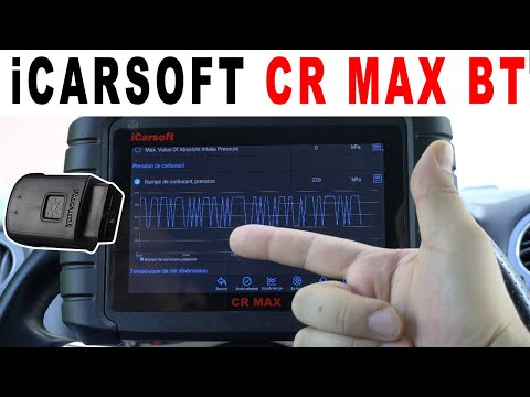 A Masterpiece! French Expert Review: iCarsoft CR MAX BT Wireless Diagnostics