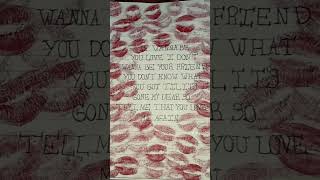 I wanna be your lover I don't wanna be your friend #lyrics #music #song #speedsong #viralsongs