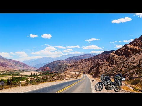 - ENTREI NA ARGENTINA POR LAQUIACA | COM CHUVA DE GRANIZO | VIAGEM DE MOTO PARA #peru #argentina