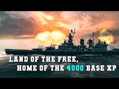 Montana 4000 Base Exp || World of Warships