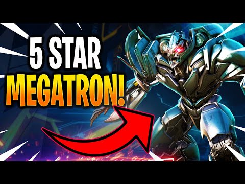 *NEW* 5 STAR MEGATRON (ROTF) RANK UP & GAMEPLAY! - Transformers: Forged To Fight