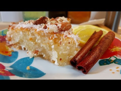 Odličan KOLAČ bez jaja i brašna na brzinu Recept za basbusu